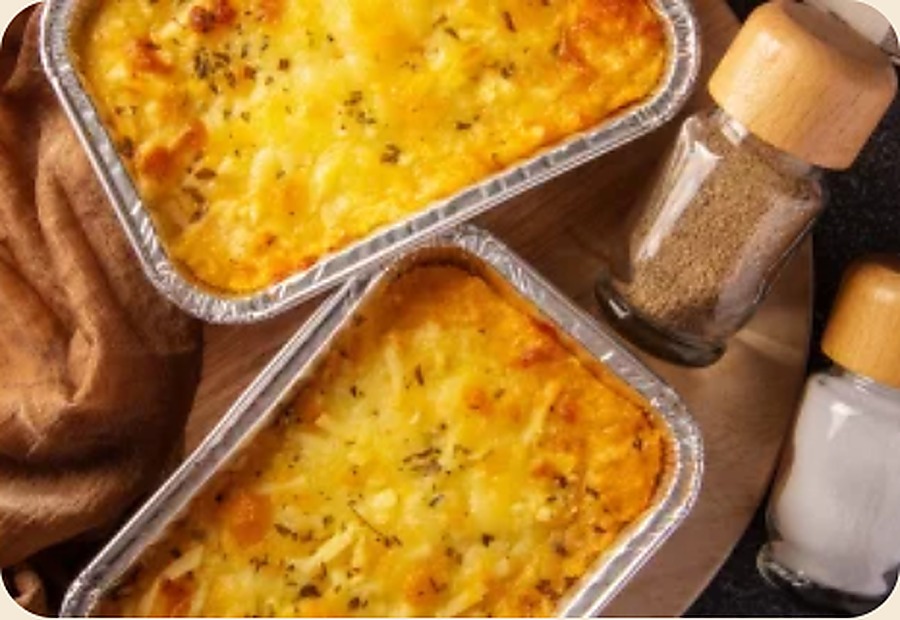 Kit escondidinho gratinado da Nutrir Sabor em pote de 230 ml